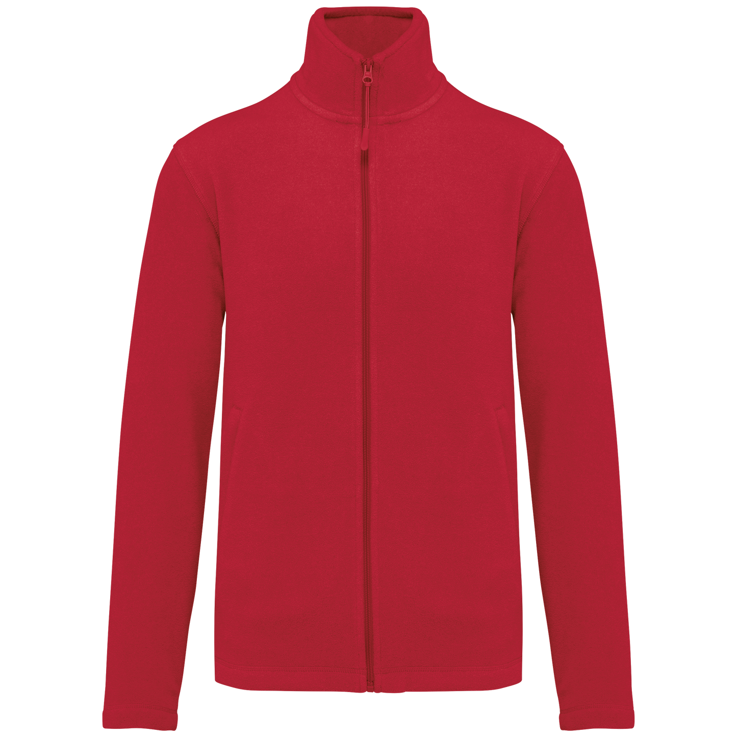 Giacca micropile con zip uomo (K911-taglie-standard)