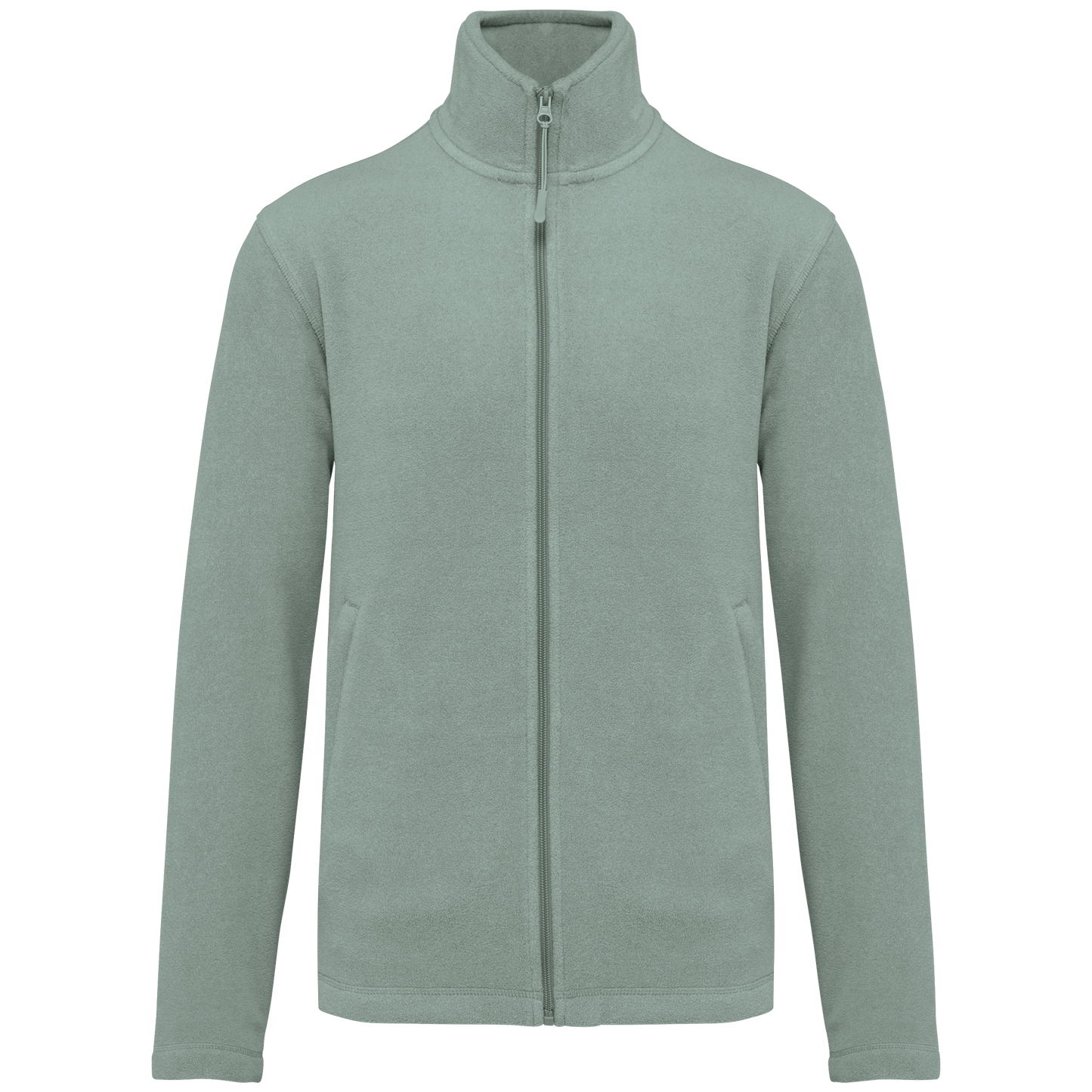 Giacca micropile con zip uomo (K911-taglie-extralarge)