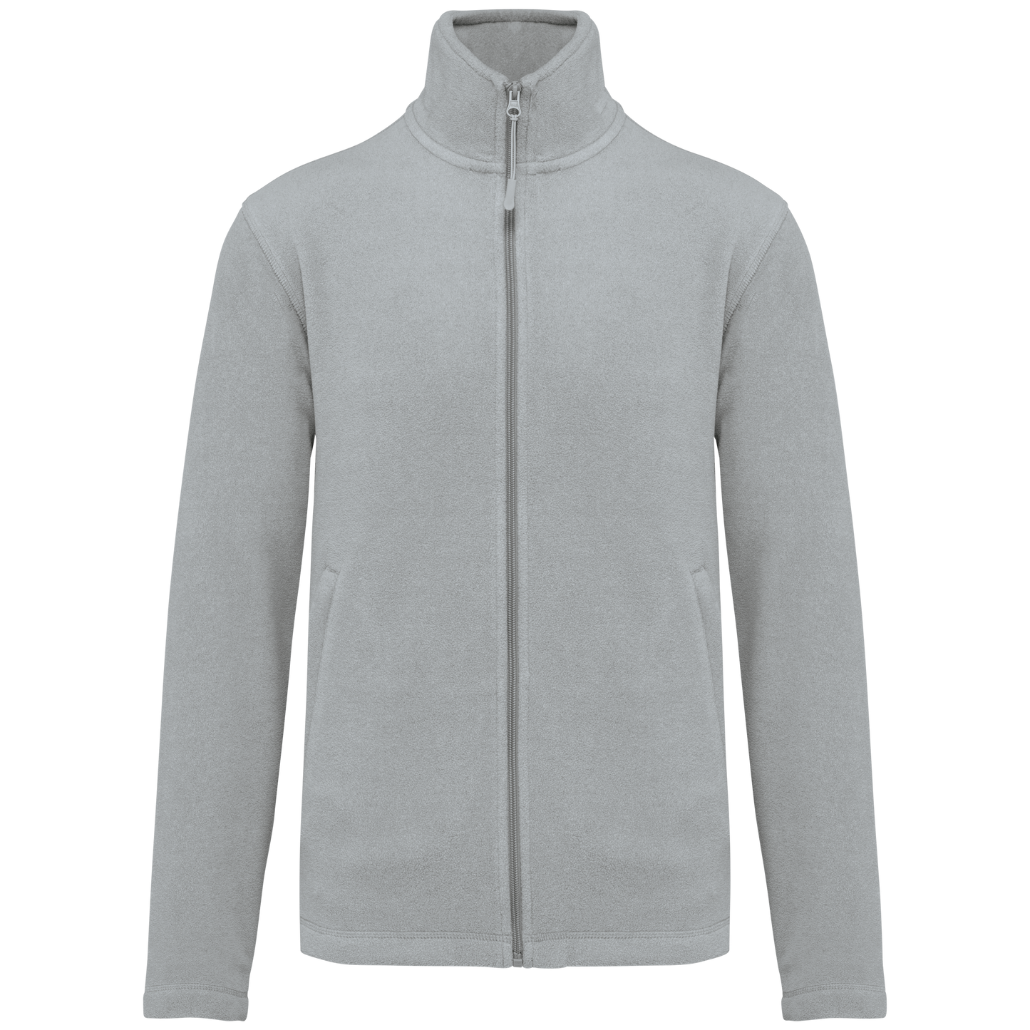 Giacca micropile con zip uomo (K911-taglie-extralarge)