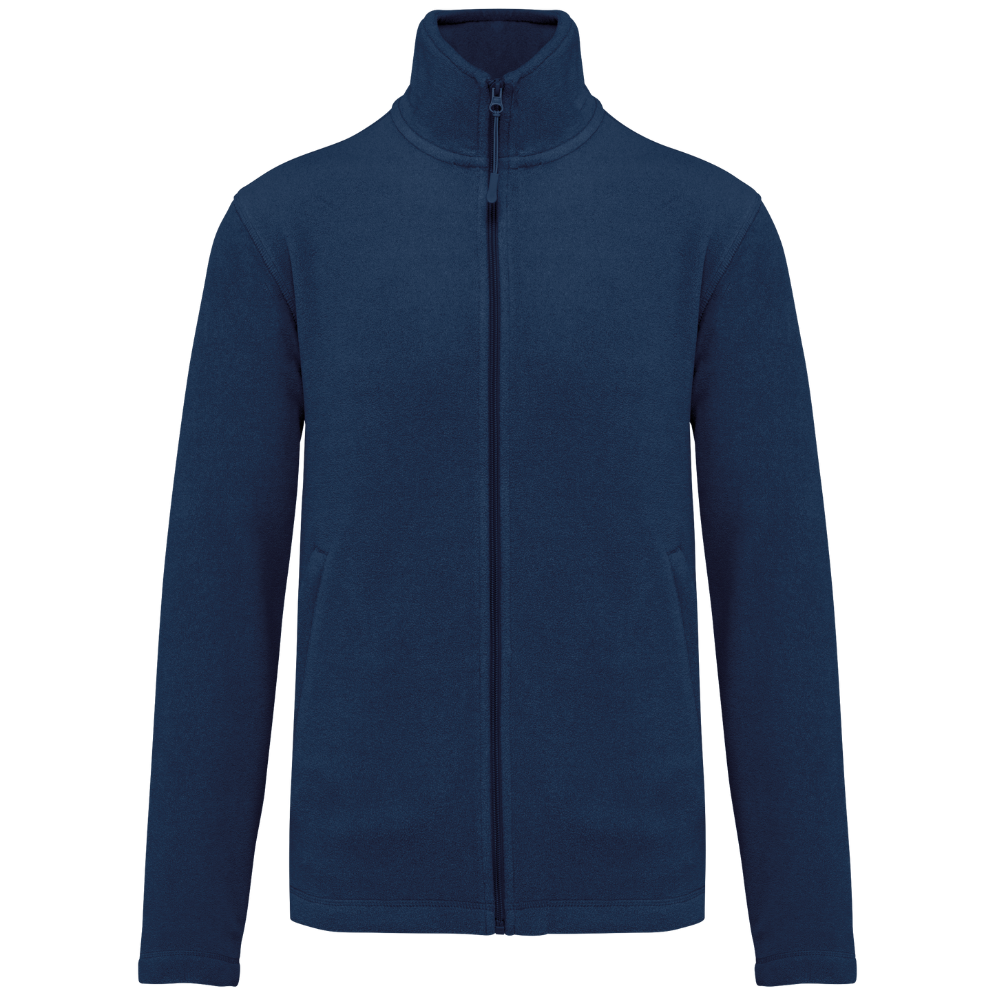 Giacca micropile con zip uomo (K911-taglie-extralarge)