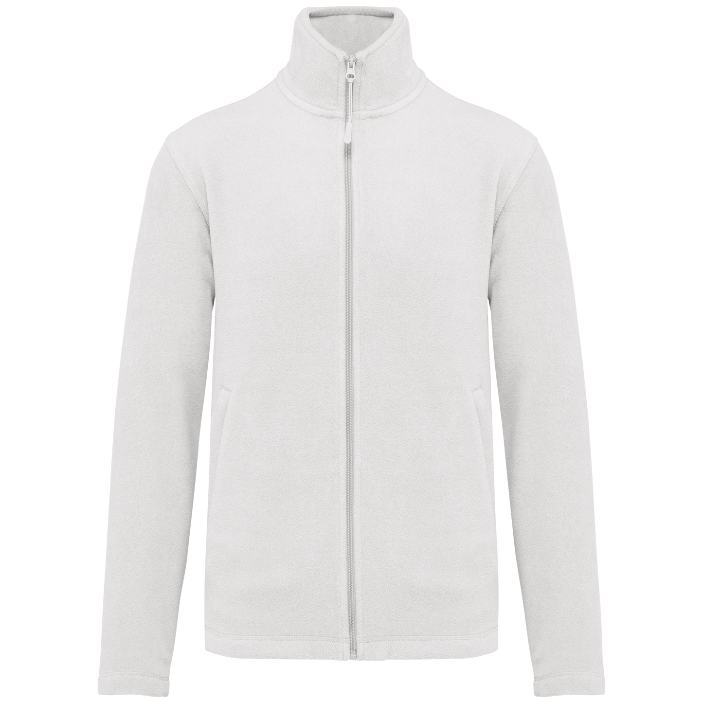 Giacca micropile con zip uomo (K911-taglie-standard)