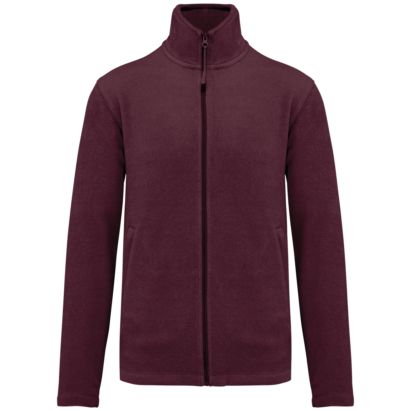 Giacca micropile con zip uomo (K911-taglie-extralarge)