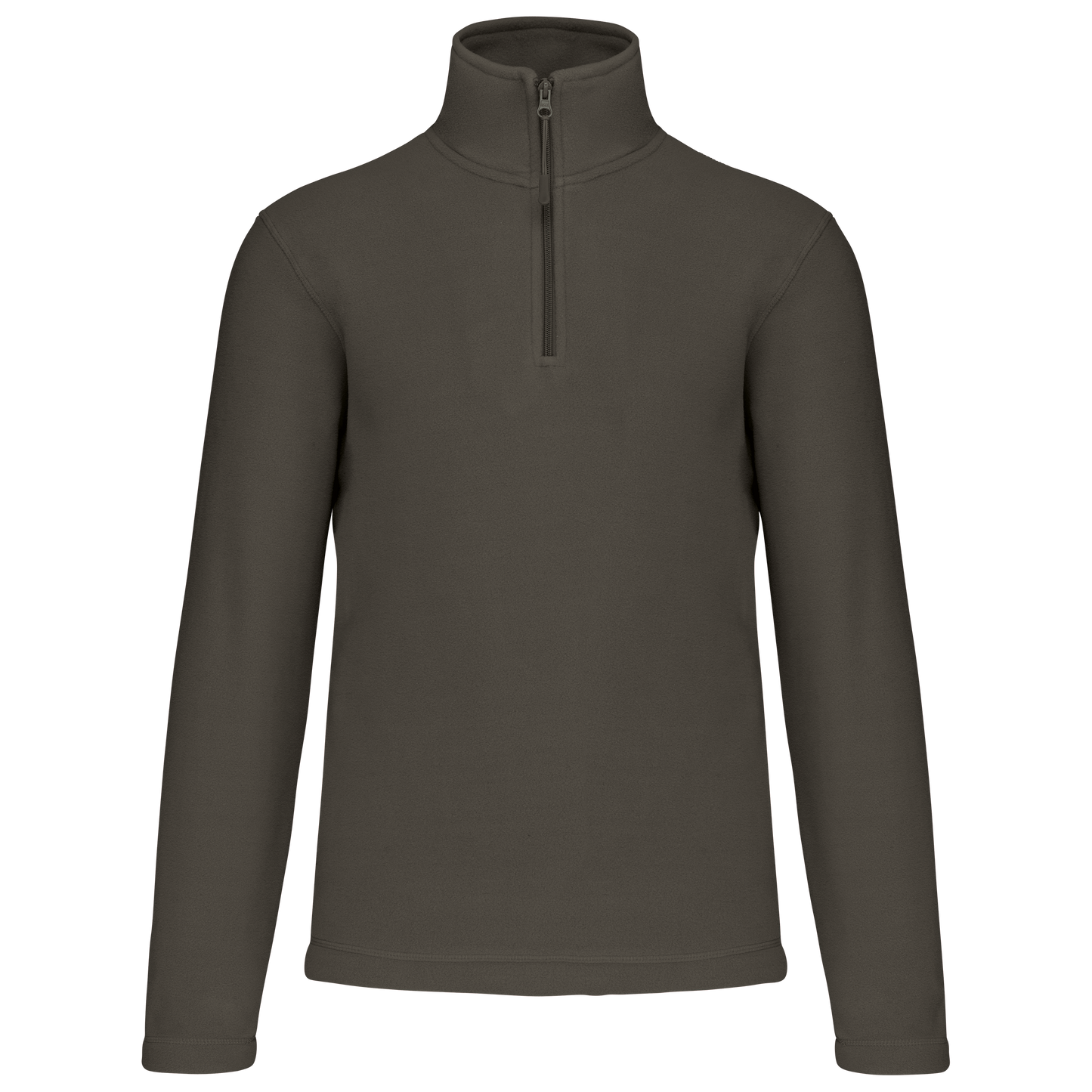 Enzo - Giacca in micropile zip a 1/4 (K912-taglie-grandi)