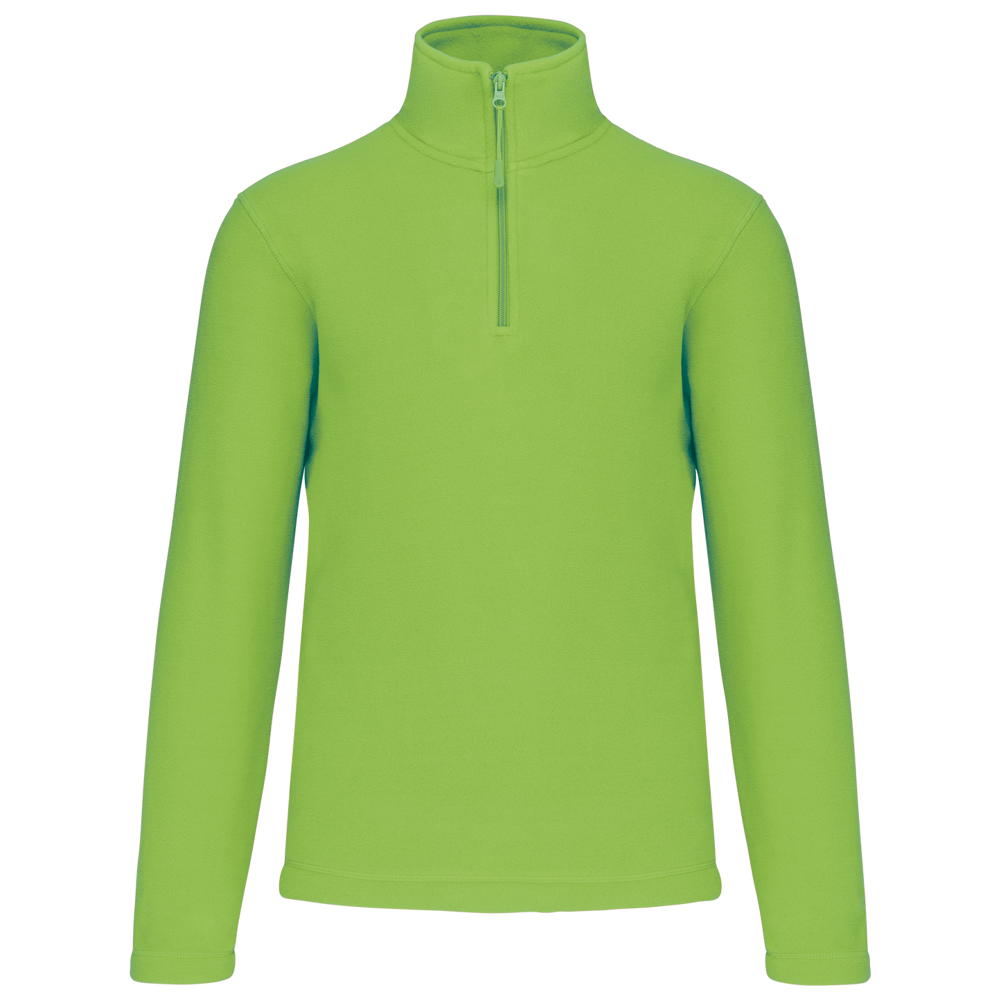Enzo - Giacca in micropile zip a 1/4 (K912-taglie-grandi)