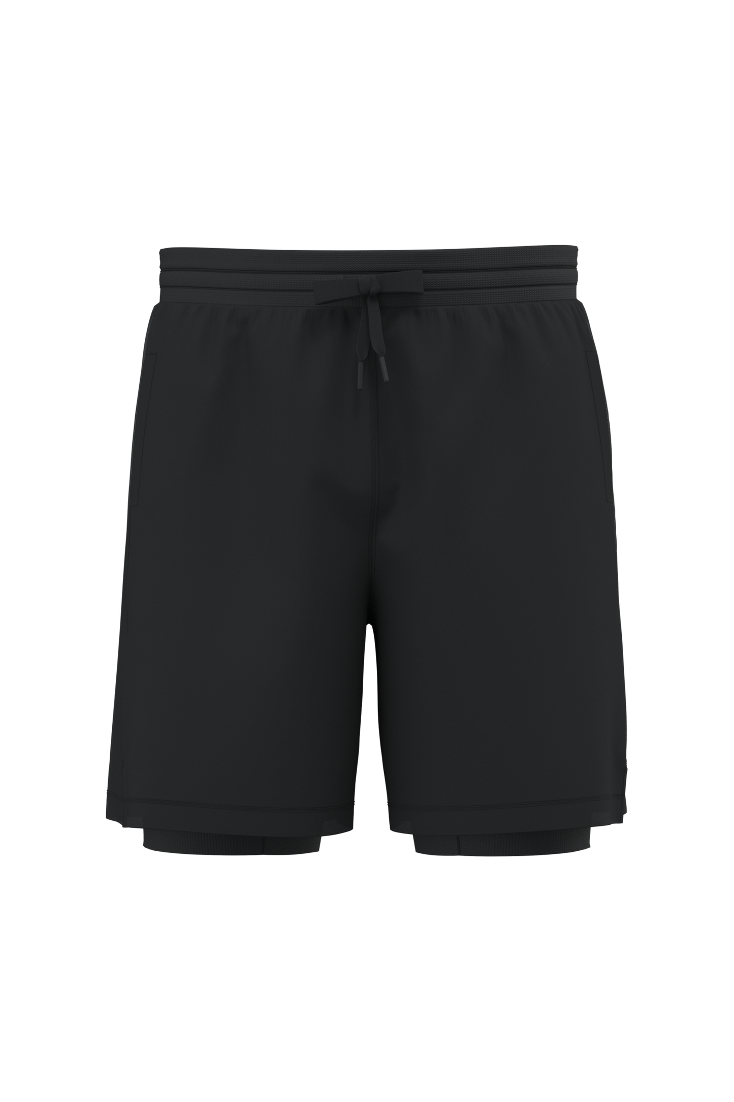 Short ecosostenibile 2 in 1 con sotto-pantaloncini integrati uomo (PA1032)