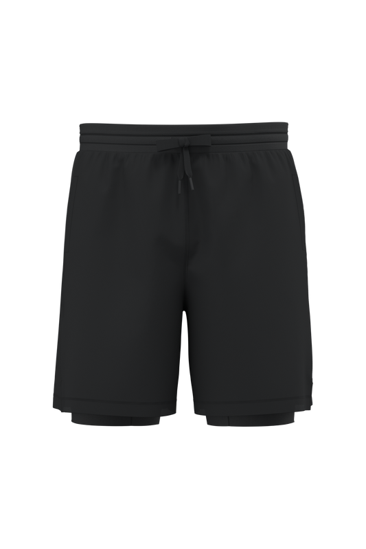 Short ecosostenibile 2 in 1 con sotto-pantaloncini integrati uomo (PA1032)