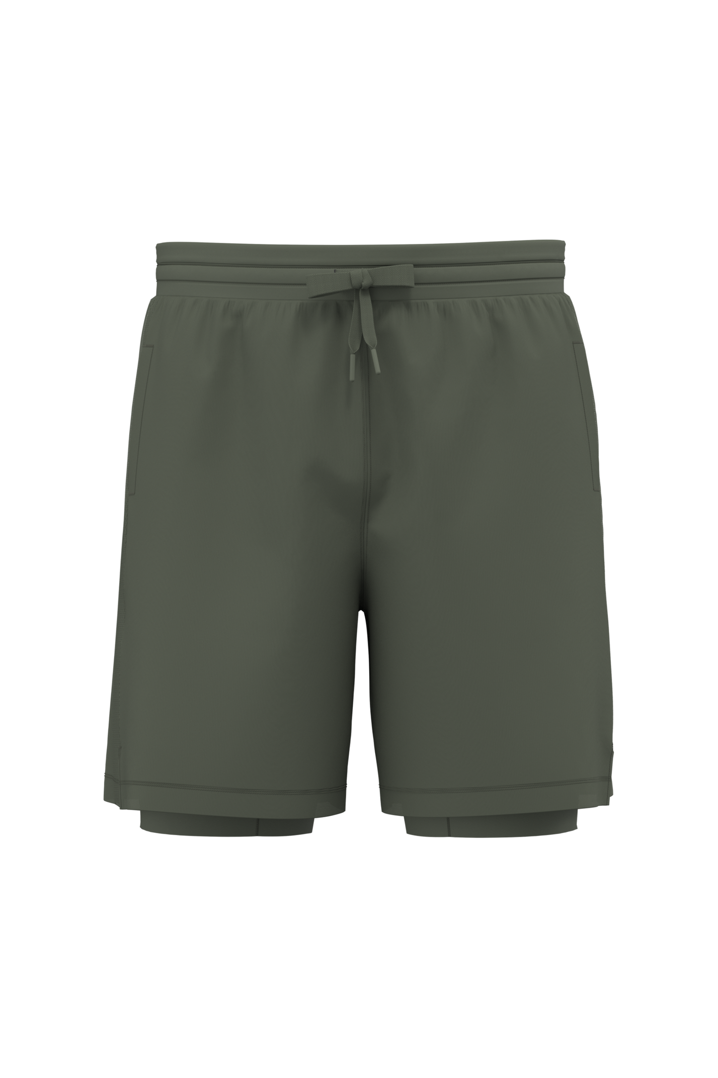 Short ecosostenibile 2 in 1 con sotto-pantaloncini integrati uomo (PA1032)