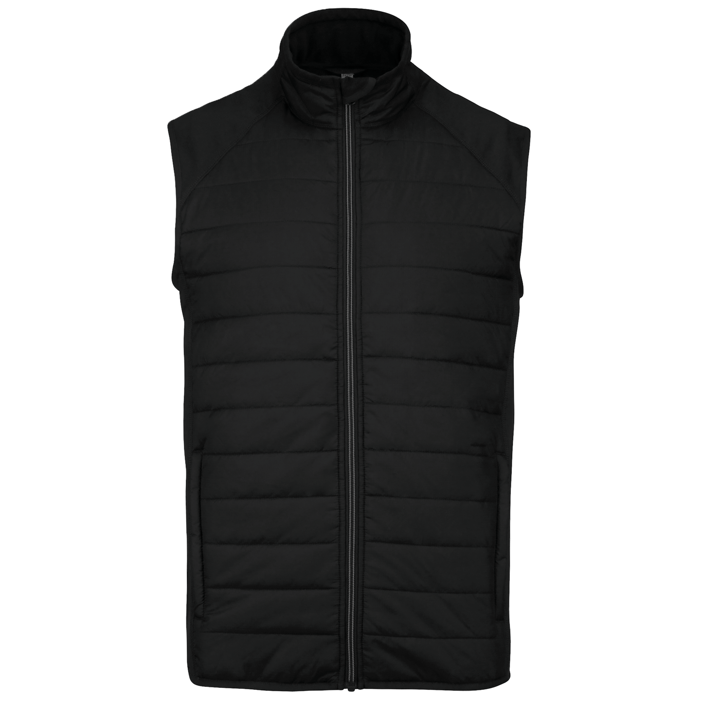 Giacca sportiva bimateriale smanicata (PA235)