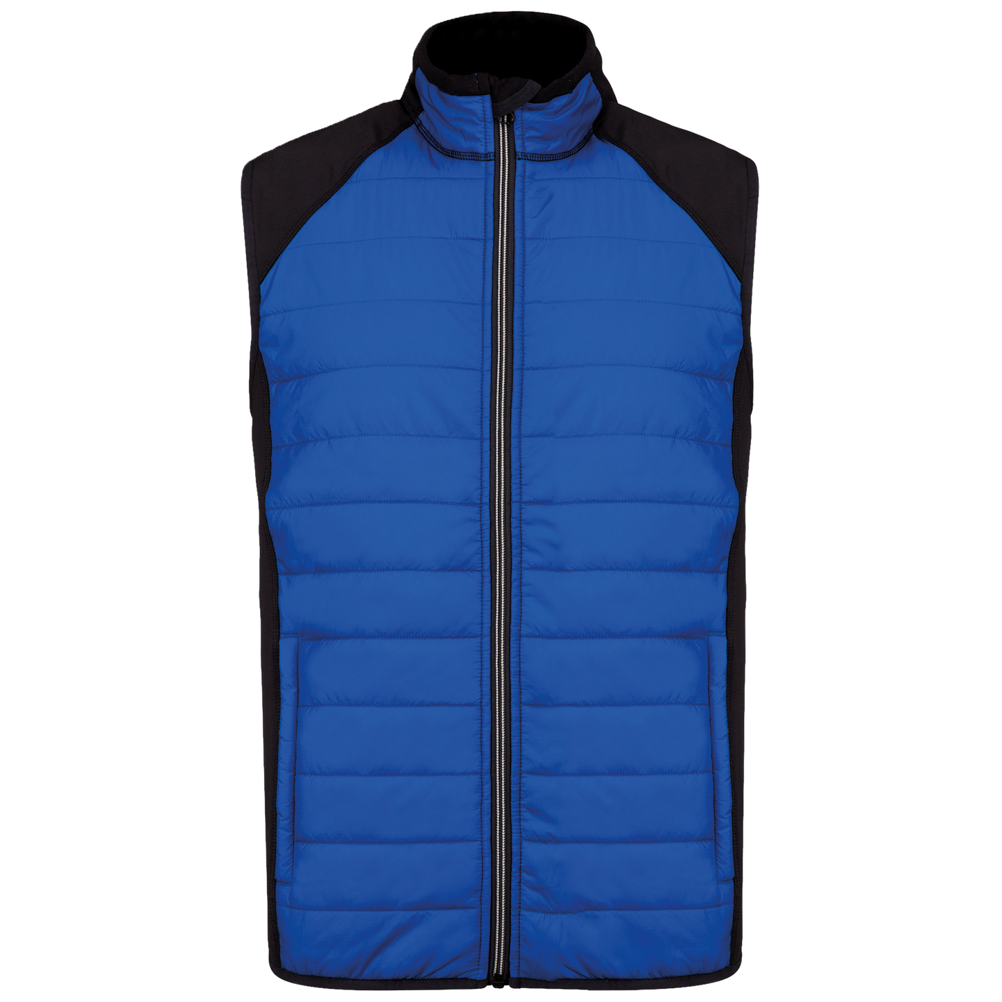 Giacca sportiva bimateriale smanicata (PA235)