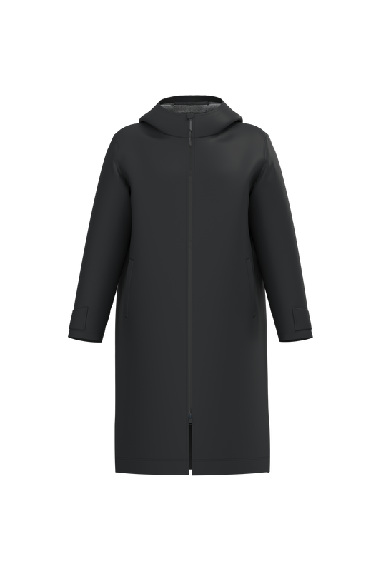 Parka lungo foderato in sherpa unisex (PA245)