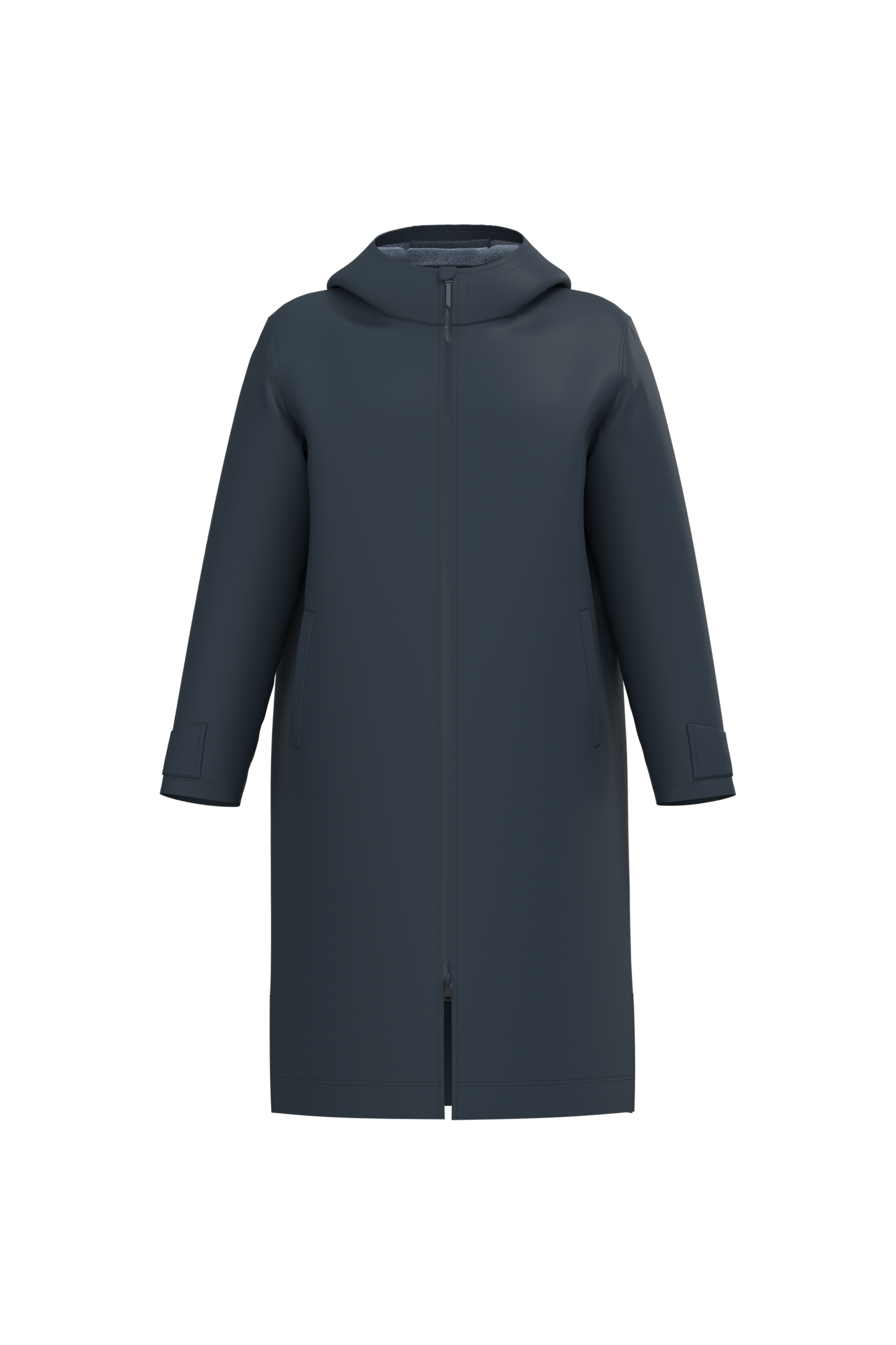 Parka lungo foderato in sherpa unisex (PA245)