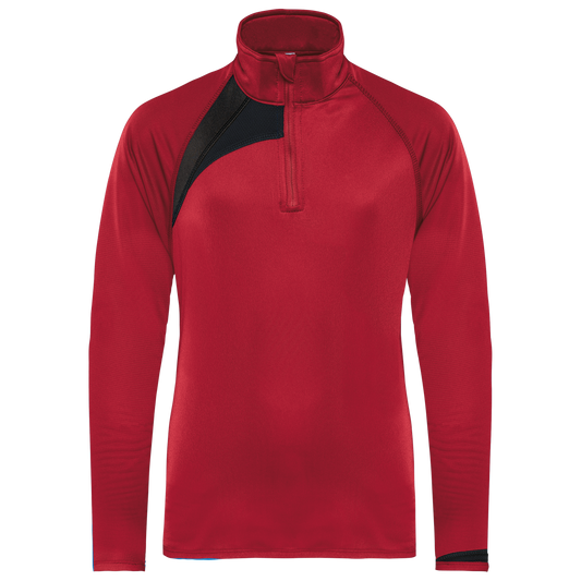 Giacca tuta allenamento bambino zip 1/4 (PA329)