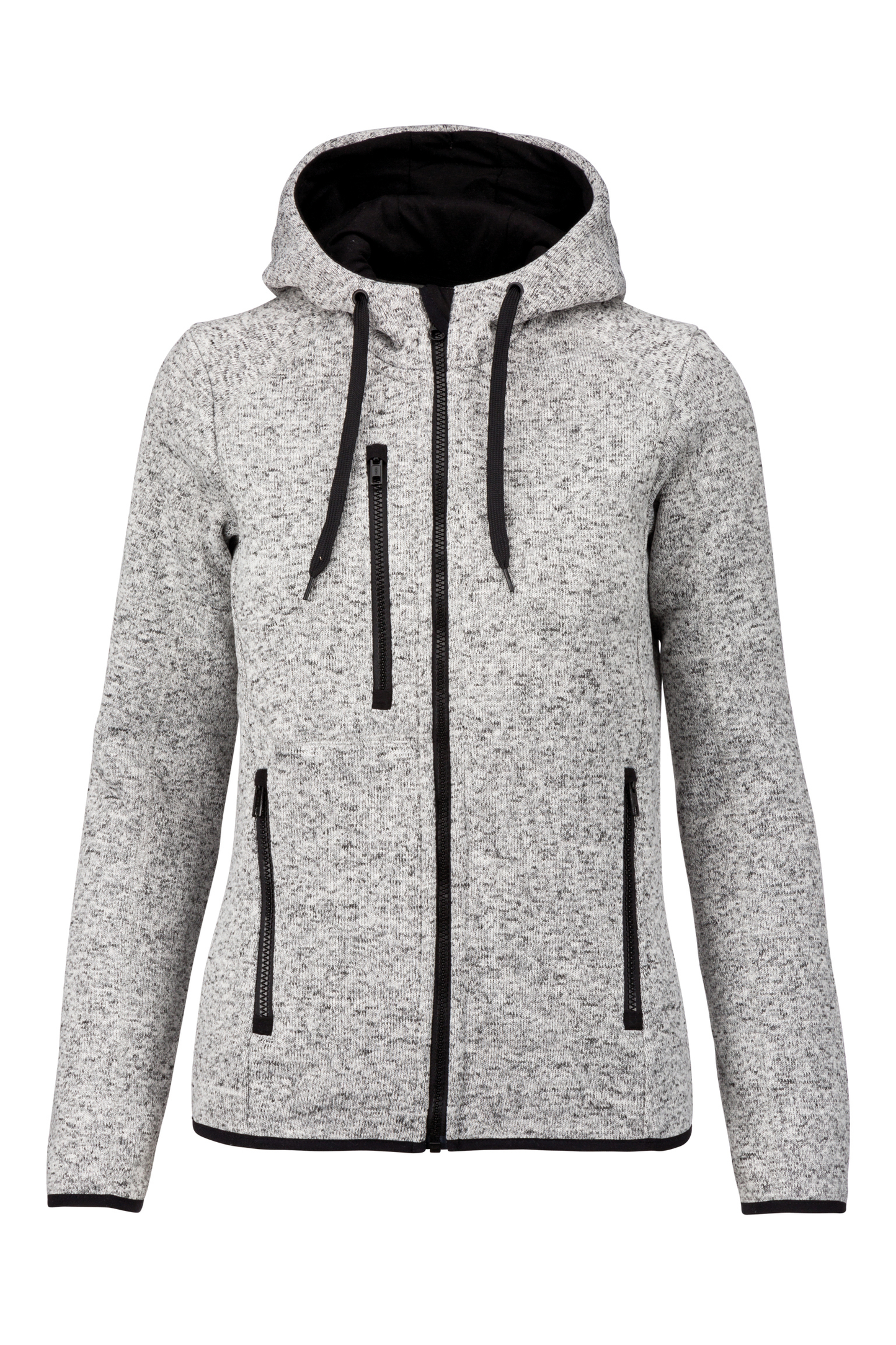 Giacca donna screziata con cappuccio (PA366)