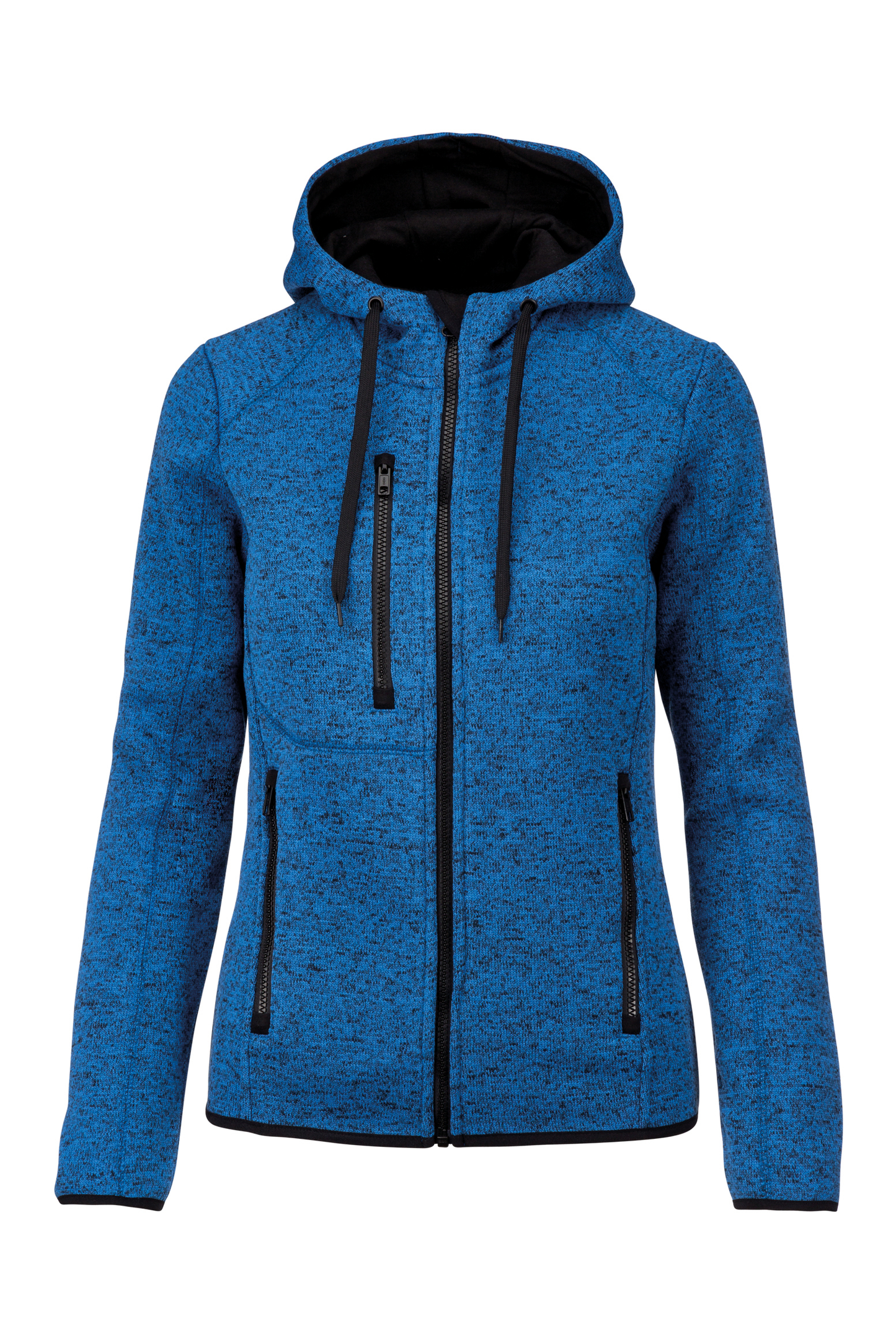 Giacca donna screziata con cappuccio (PA366)