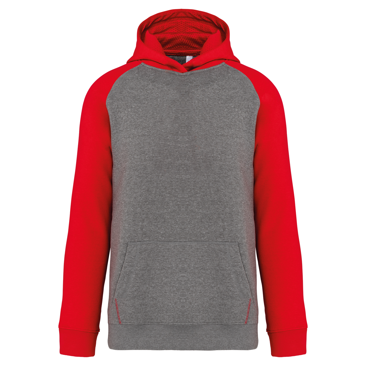 Felpa bambino con cappuccio bicolore (PA370)