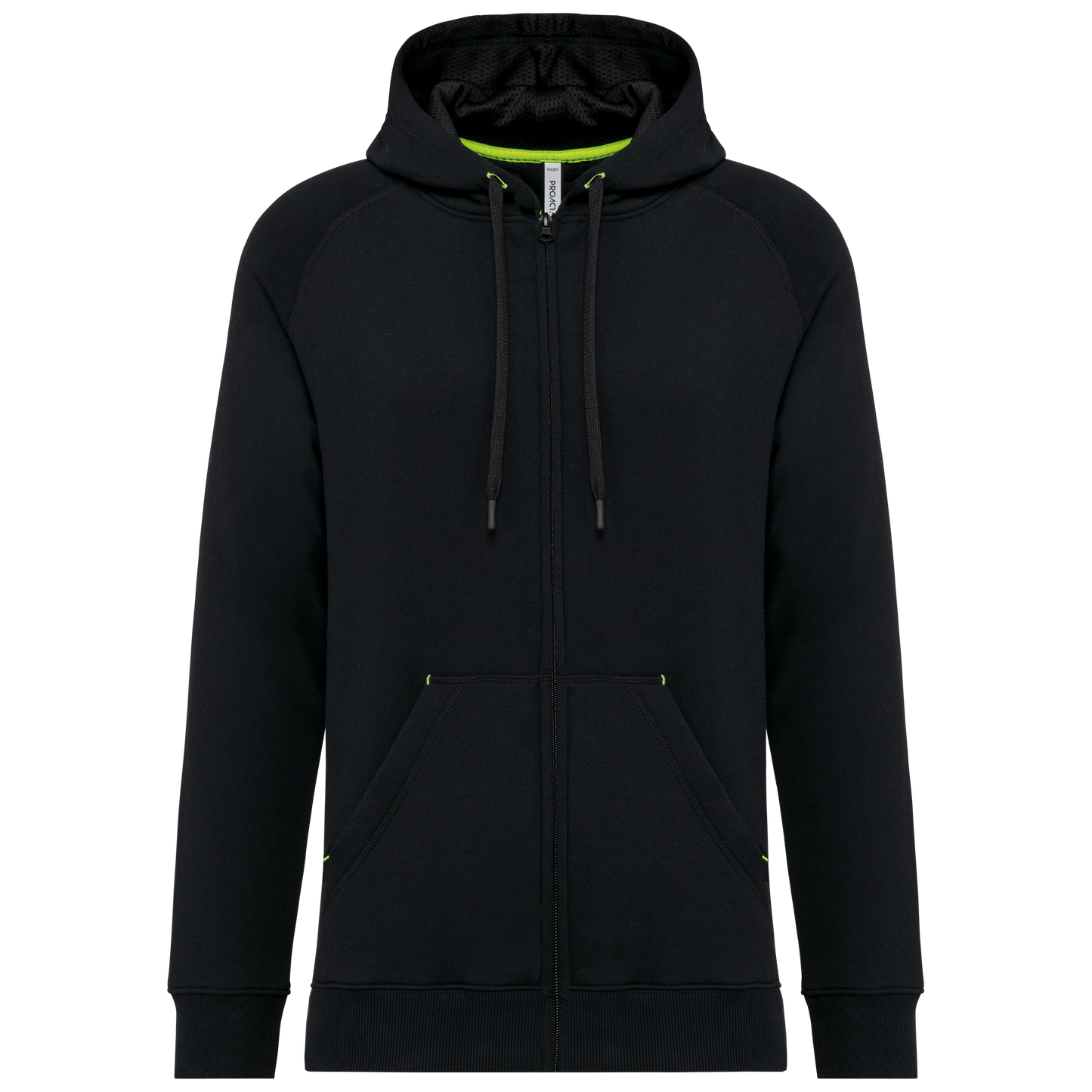 Giacca con cappuccio e zip unisex (PA383)