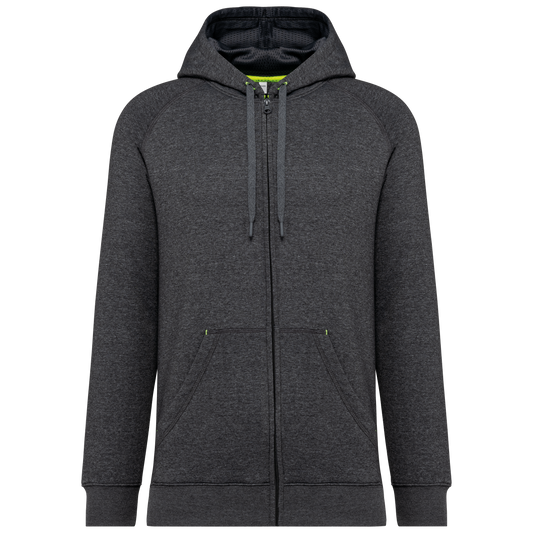 Giacca con cappuccio e zip unisex (PA383)
