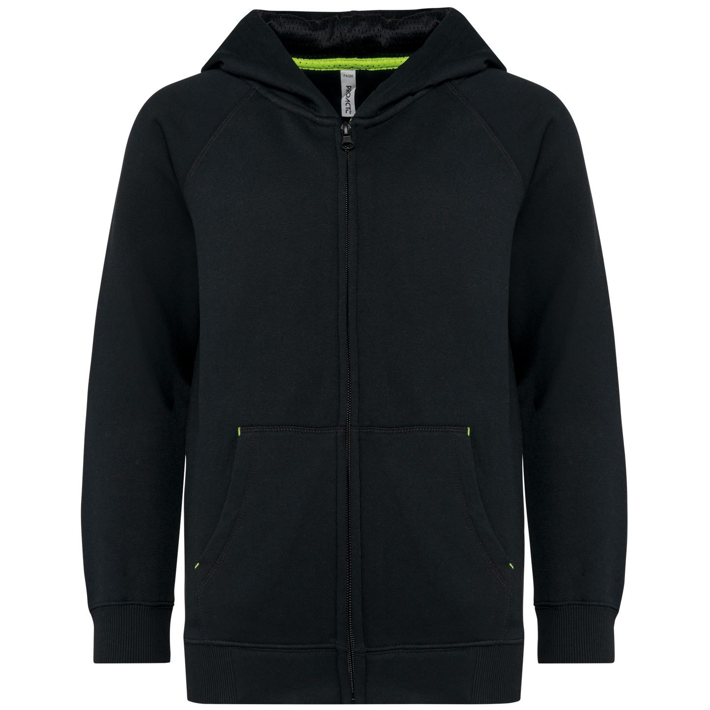 Giacca con cappuccio e zip bambino (PA386)