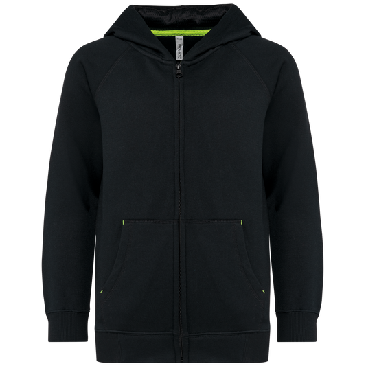 Giacca con cappuccio e zip bambino (PA386)