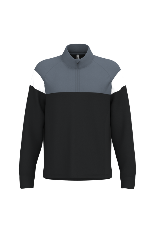 Felpa da allenamento 1/4 zip unisex (PA387)