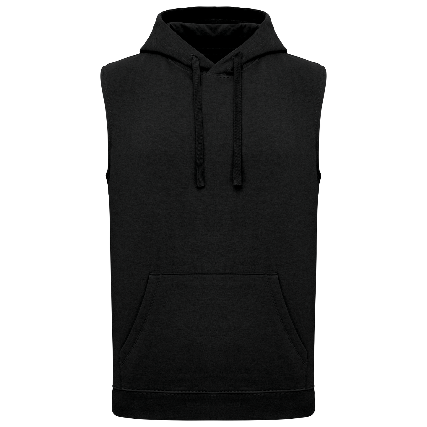 Felpa con cappuccio unisex senza maniche (PA393)