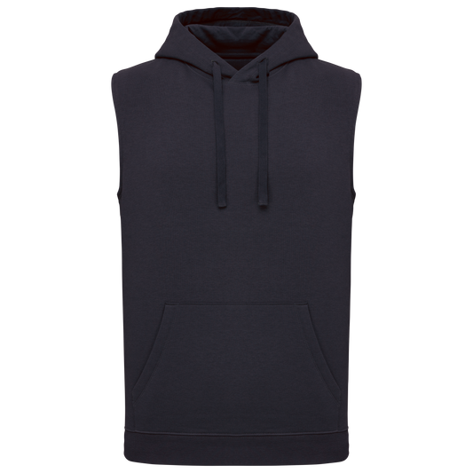 Felpa con cappuccio unisex senza maniche (PA393)