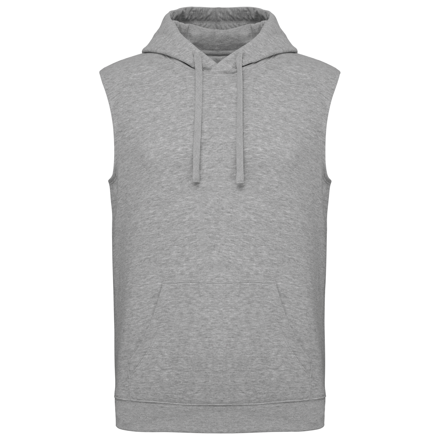 Felpa con cappuccio unisex senza maniche (PA393)