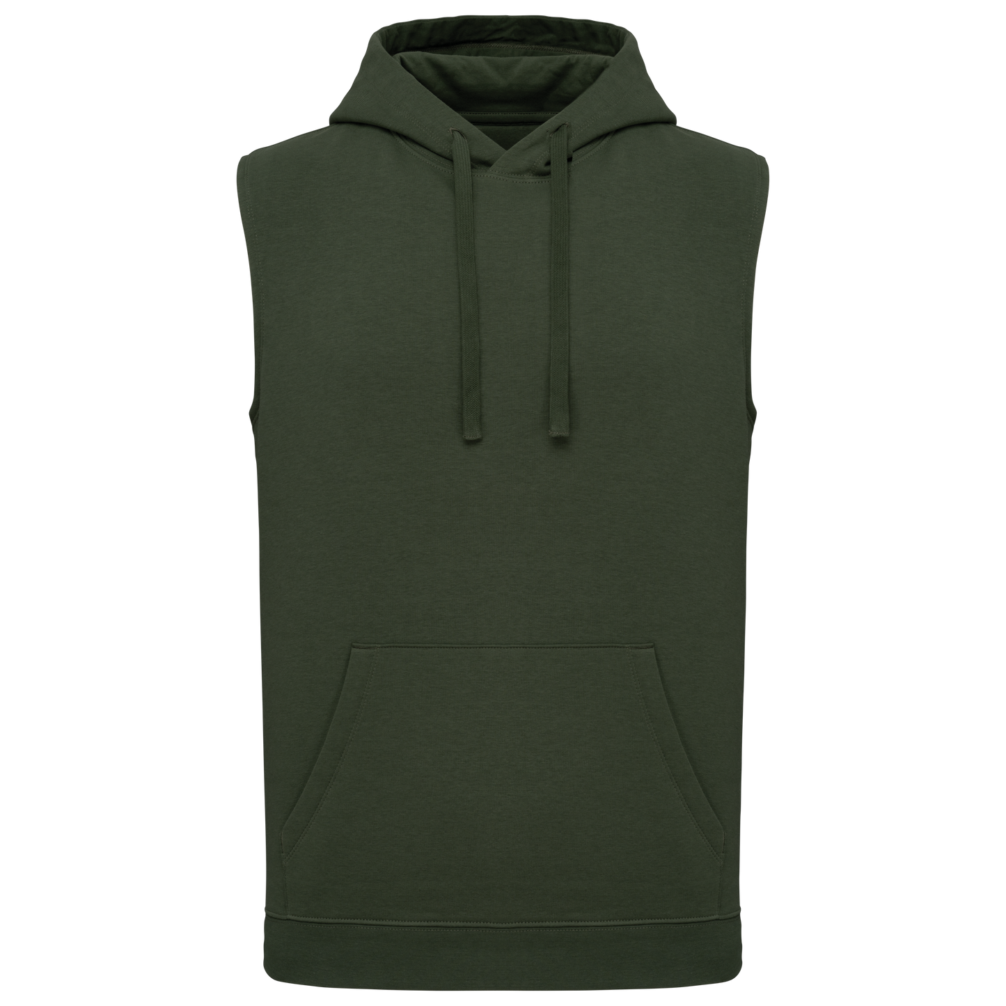 Felpa con cappuccio unisex senza maniche (PA393)