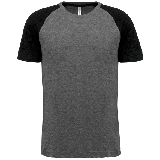 T-shirt Triblend sport bicolore manica corta (PA4010)