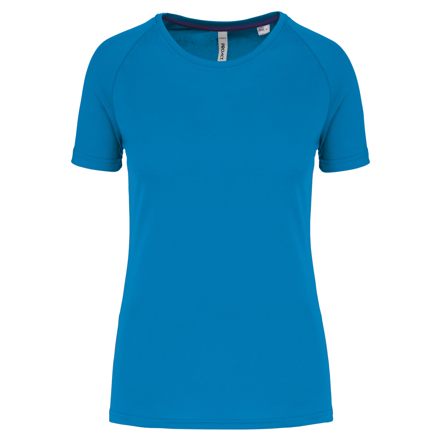 T-shirt sportiva donna girocollo in materiale riciclato (PA4013)