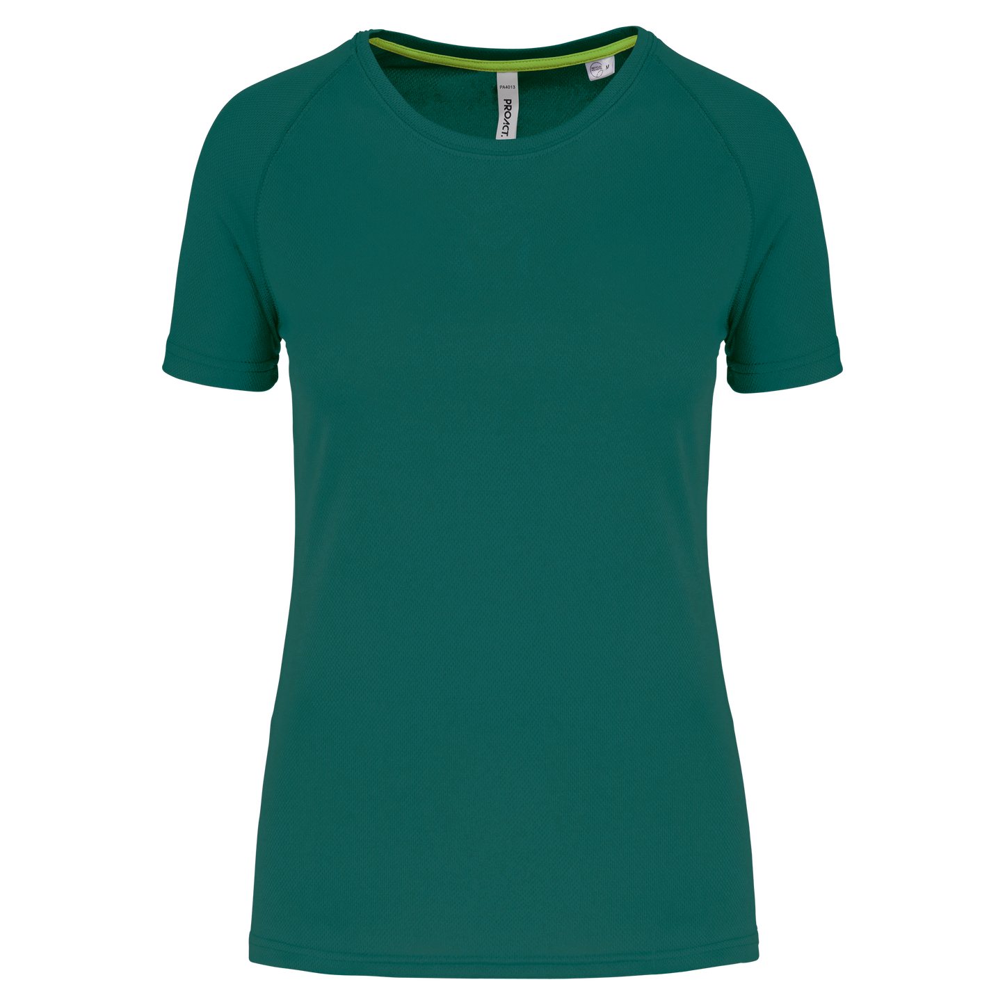 T-shirt sportiva donna girocollo in materiale riciclato (PA4013)