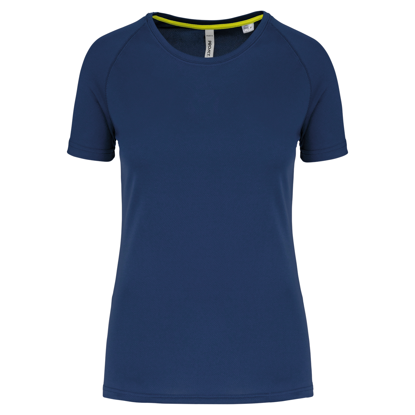 T-shirt sportiva donna girocollo in materiale riciclato (PA4013)