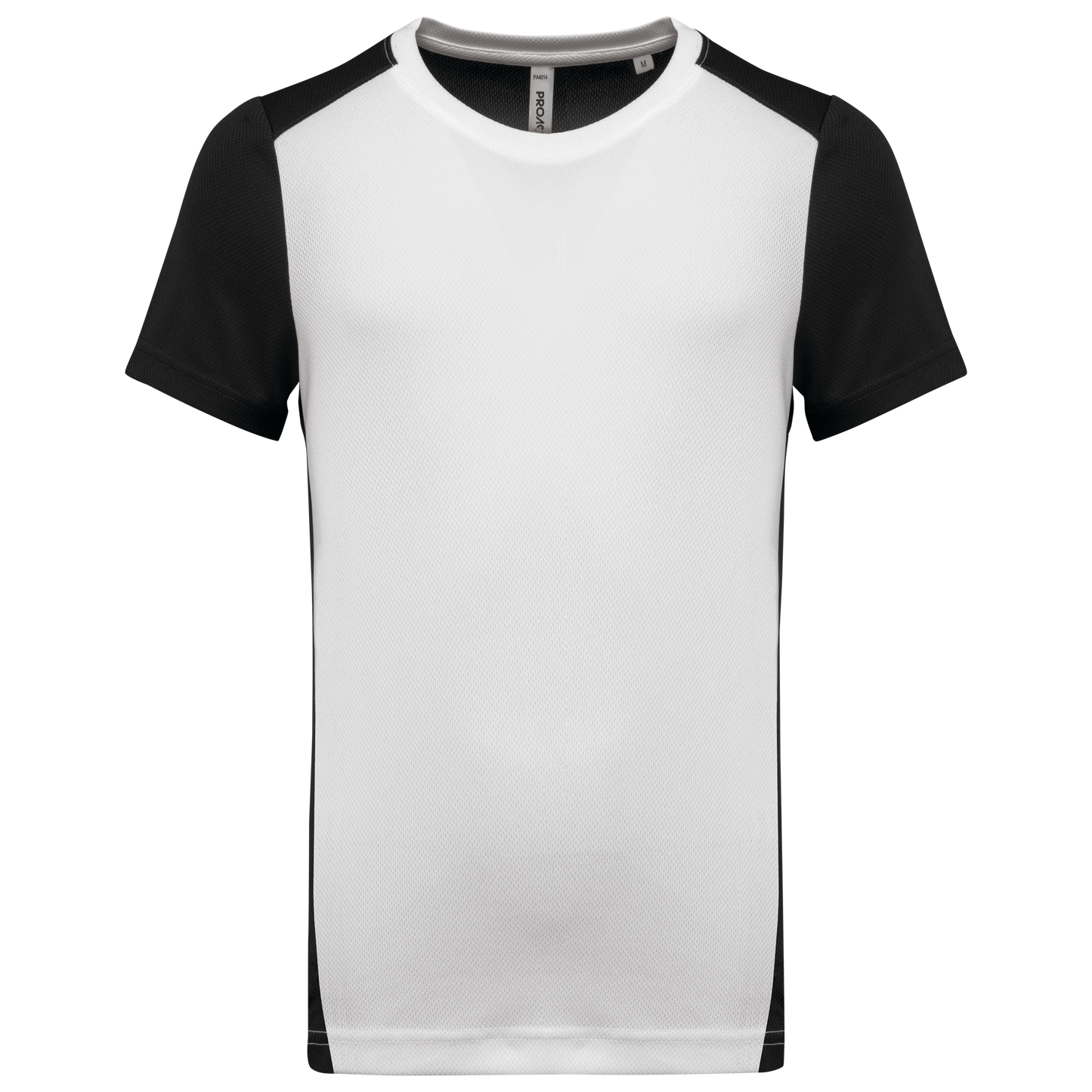 T-shirt uomo sportiva bicolore ecosostenibile (PA4014)