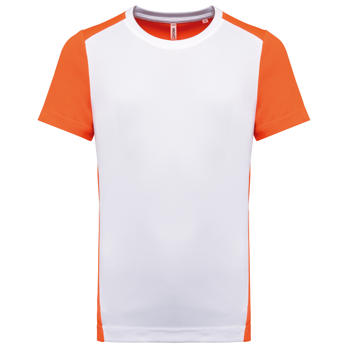 T-shirt uomo sportiva bicolore ecosostenibile (PA4014)