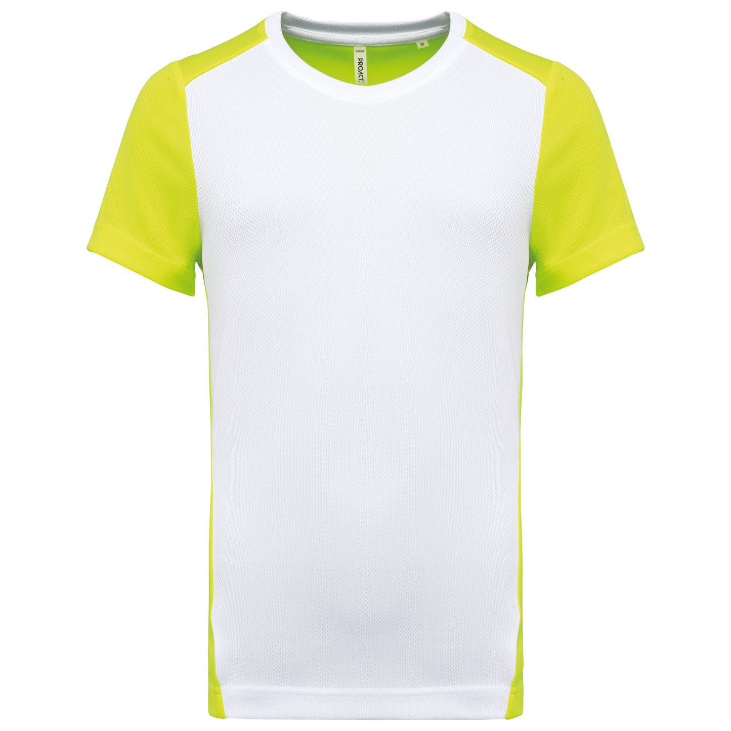 T-shirt uomo sportiva bicolore ecosostenibile (PA4014)