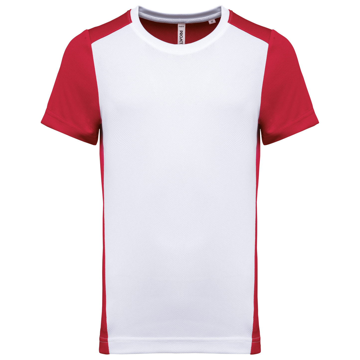 T-shirt uomo sportiva bicolore ecosostenibile (PA4014)