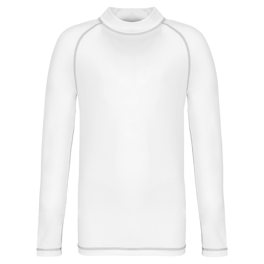 T-shirt tecnica manica lunga bambino con protezione anti-UV (PA4018)