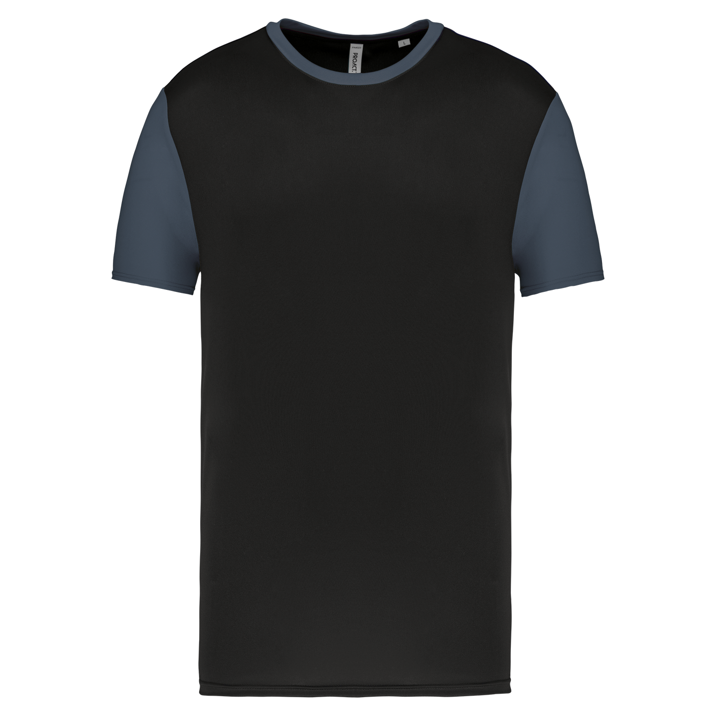 T-shirt manica corta bicolore adulto (PA4023-taglie-extralarge)