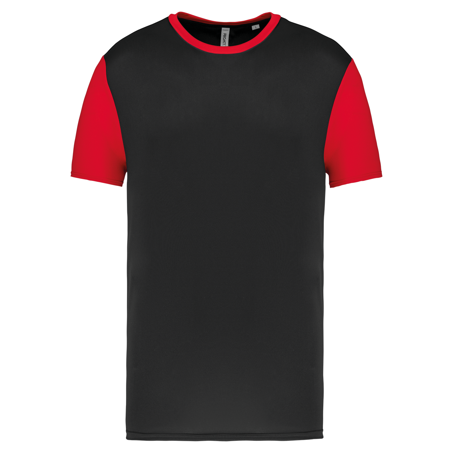 T-shirt manica corta bicolore adulto (PA4023-taglie-standard)