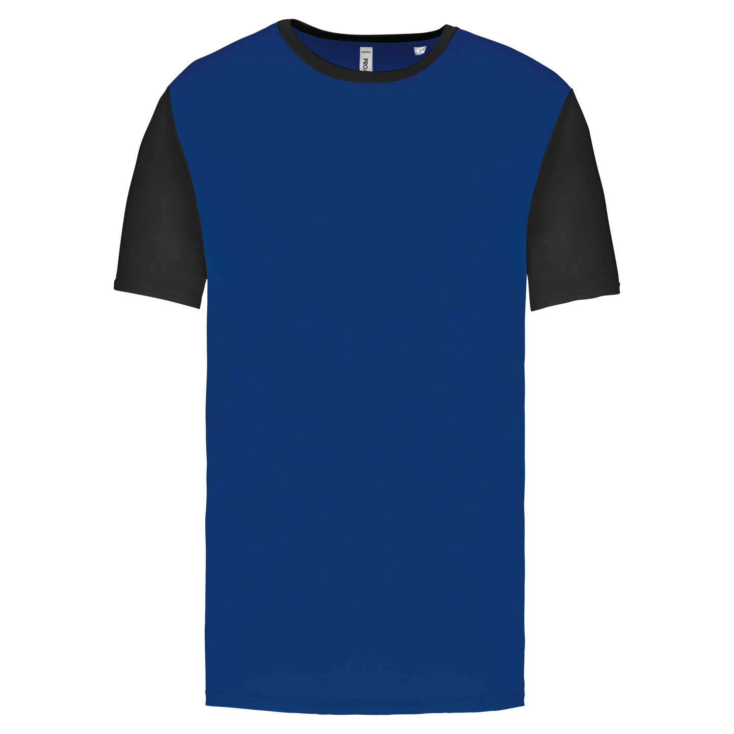 T-shirt manica corta bicolore adulto (PA4023-taglie-extralarge)