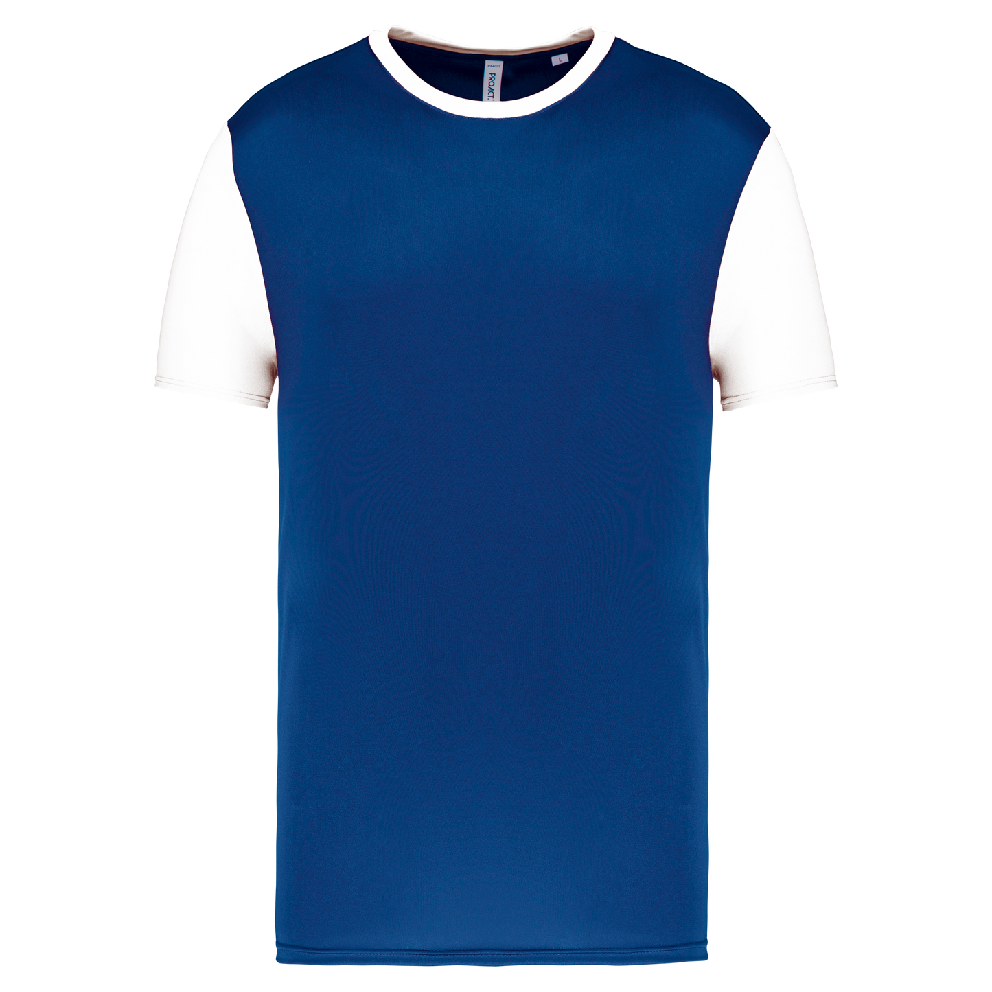 T-shirt manica corta bicolore adulto (PA4023-taglie-extralarge)