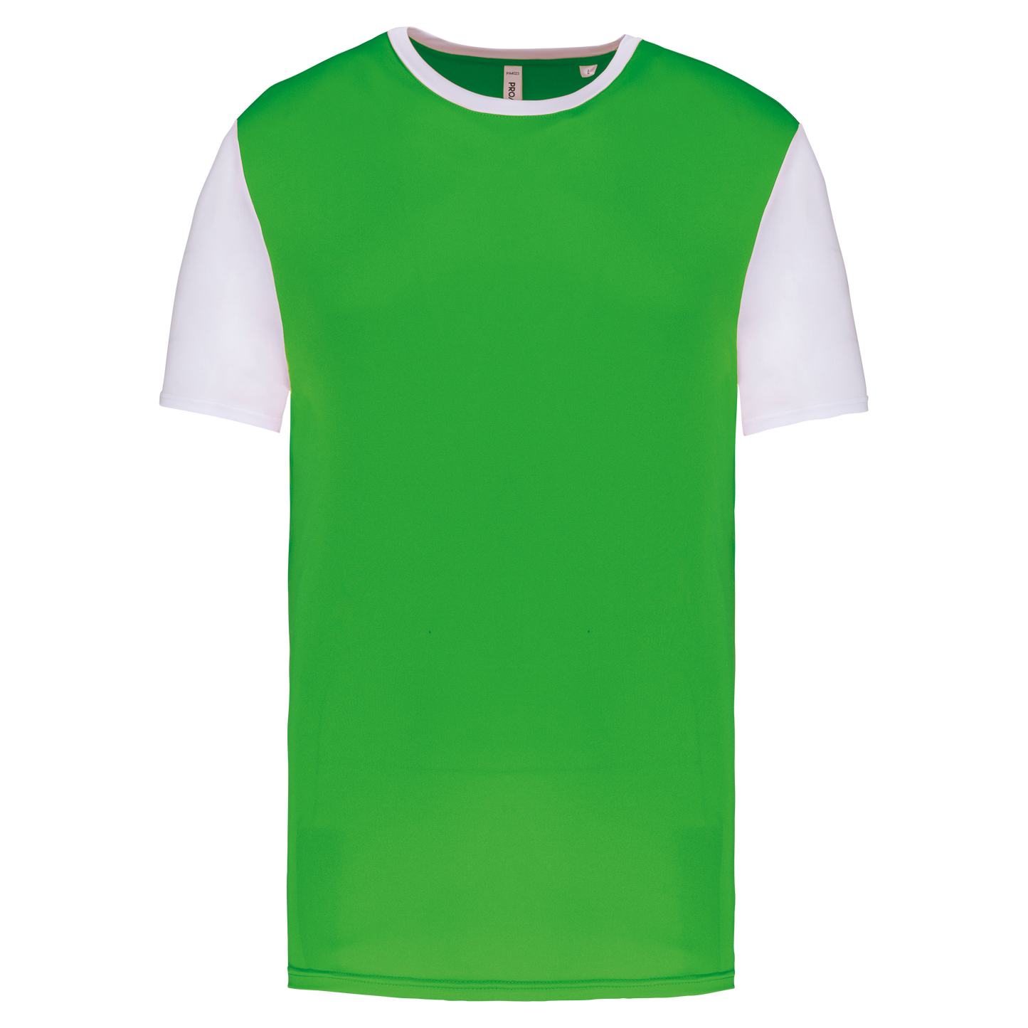 T-shirt manica corta bicolore adulto (PA4023-taglie-extralarge)