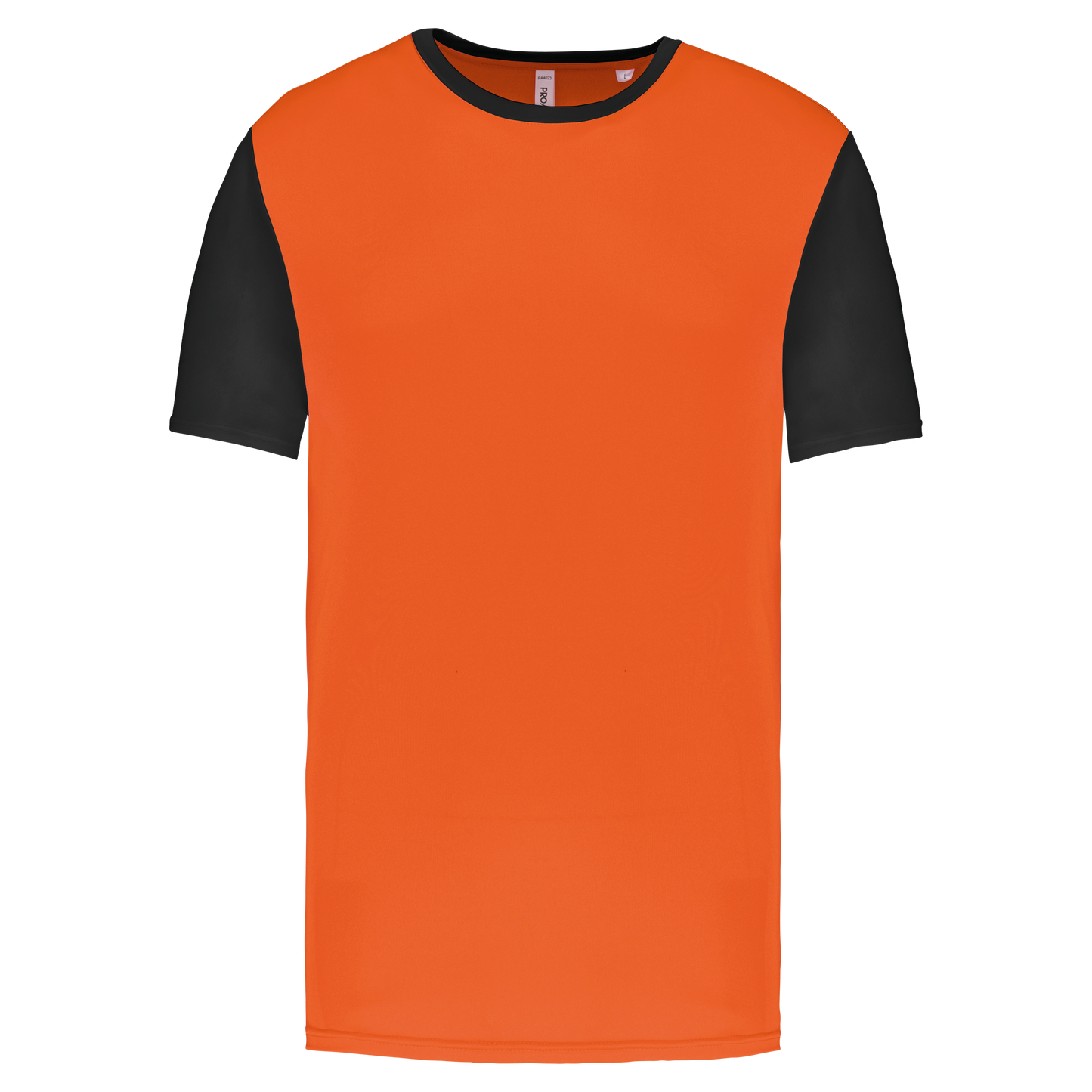 T-shirt manica corta bicolore adulto (PA4023-taglie-extralarge)