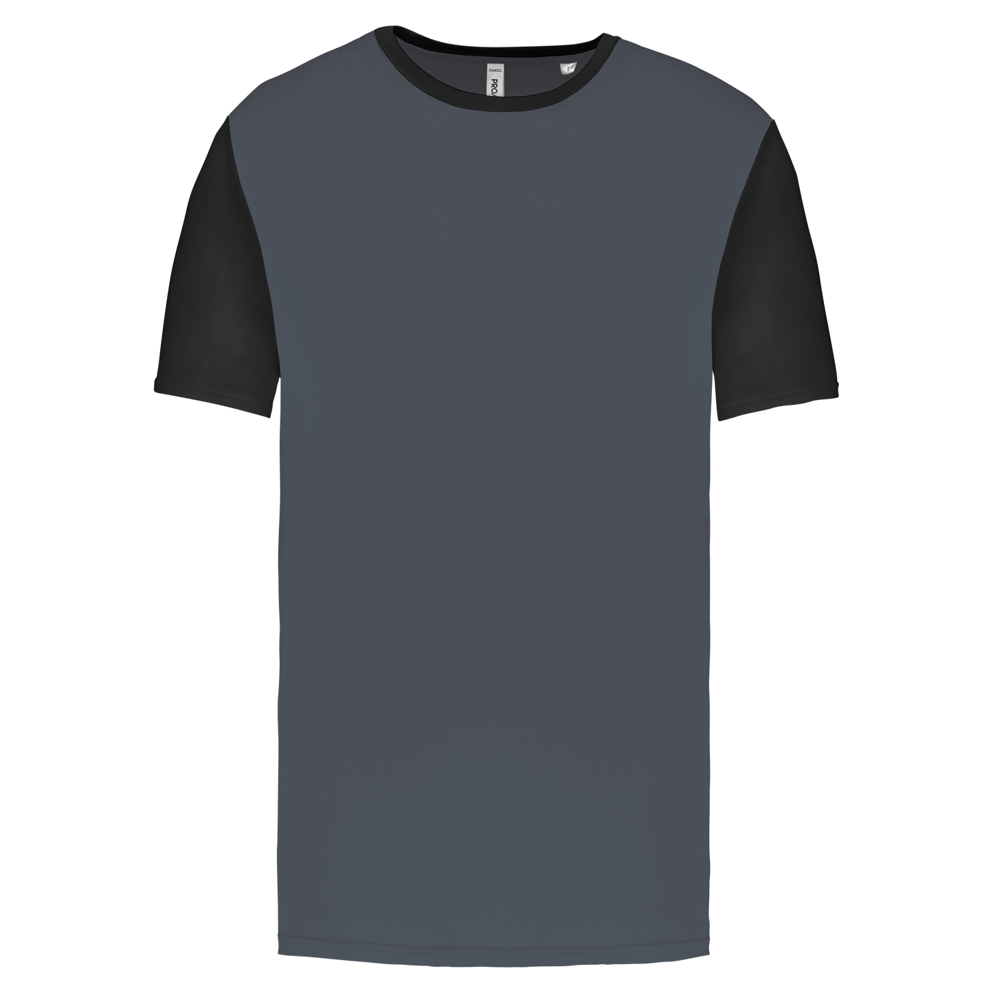 T-shirt manica corta bicolore adulto (PA4023-taglie-standard)