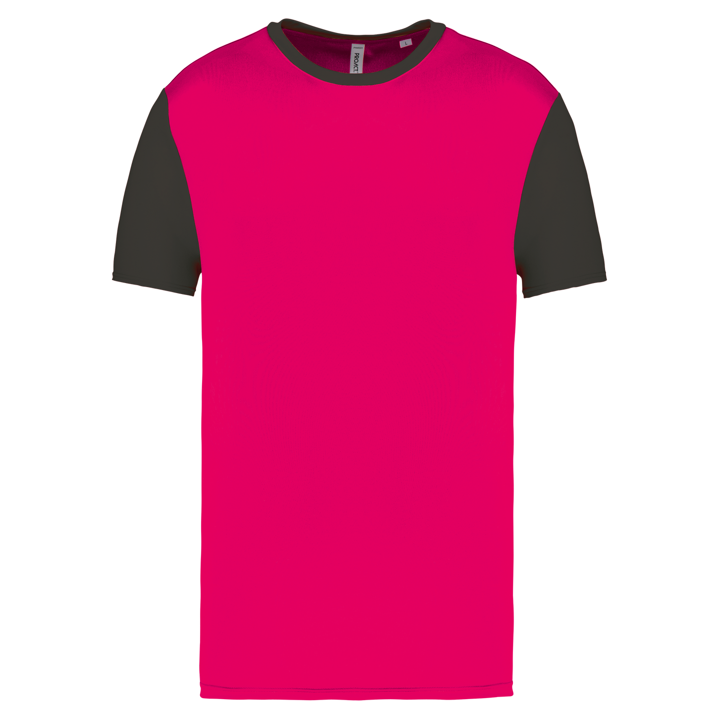 T-shirt manica corta bicolore adulto (PA4023-taglie-standard)
