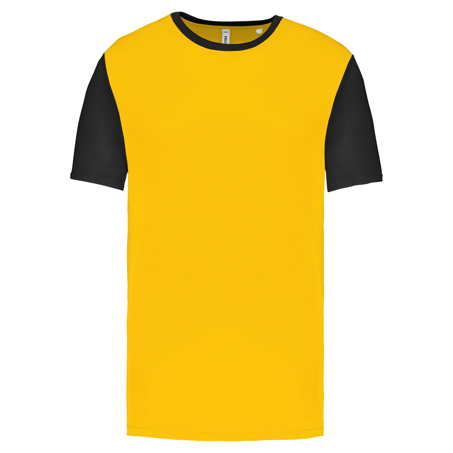T-shirt manica corta bicolore adulto (PA4023-taglie-standard)
