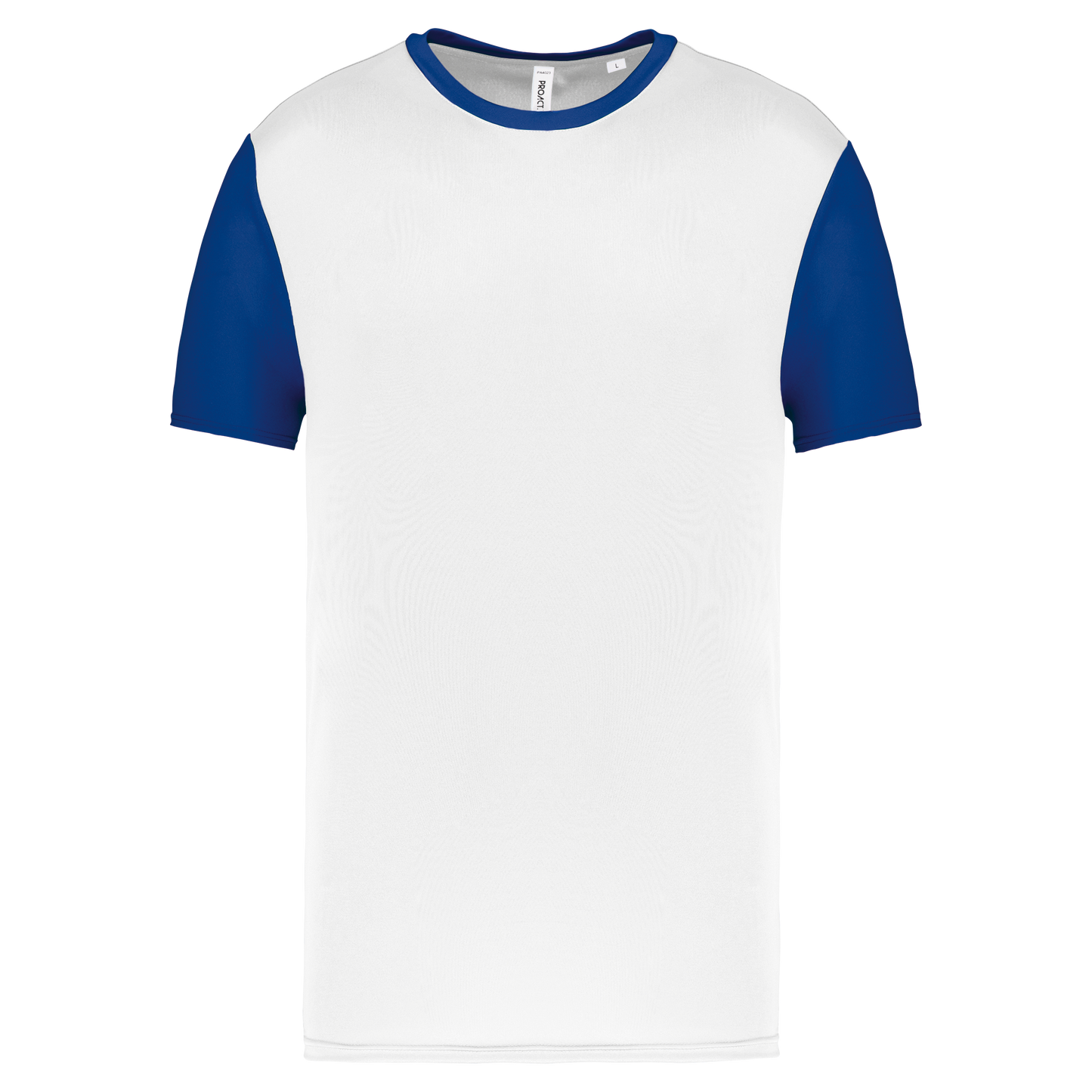 T-shirt manica corta bicolore adulto (PA4023-taglie-extralarge)