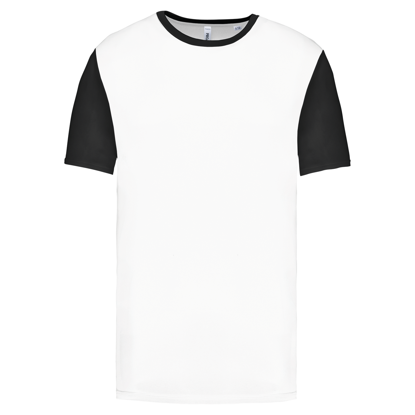 T-shirt manica corta bicolore bambino (PA4024)