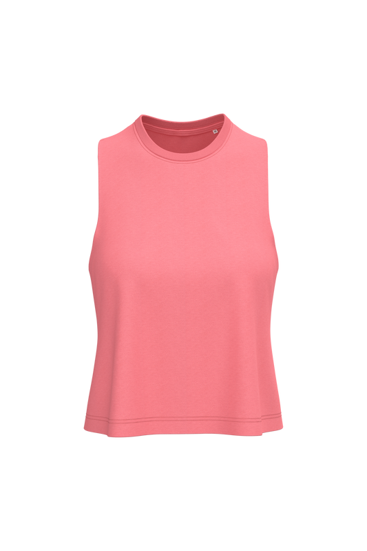 Canotta crop Triblend donna (PA4025)