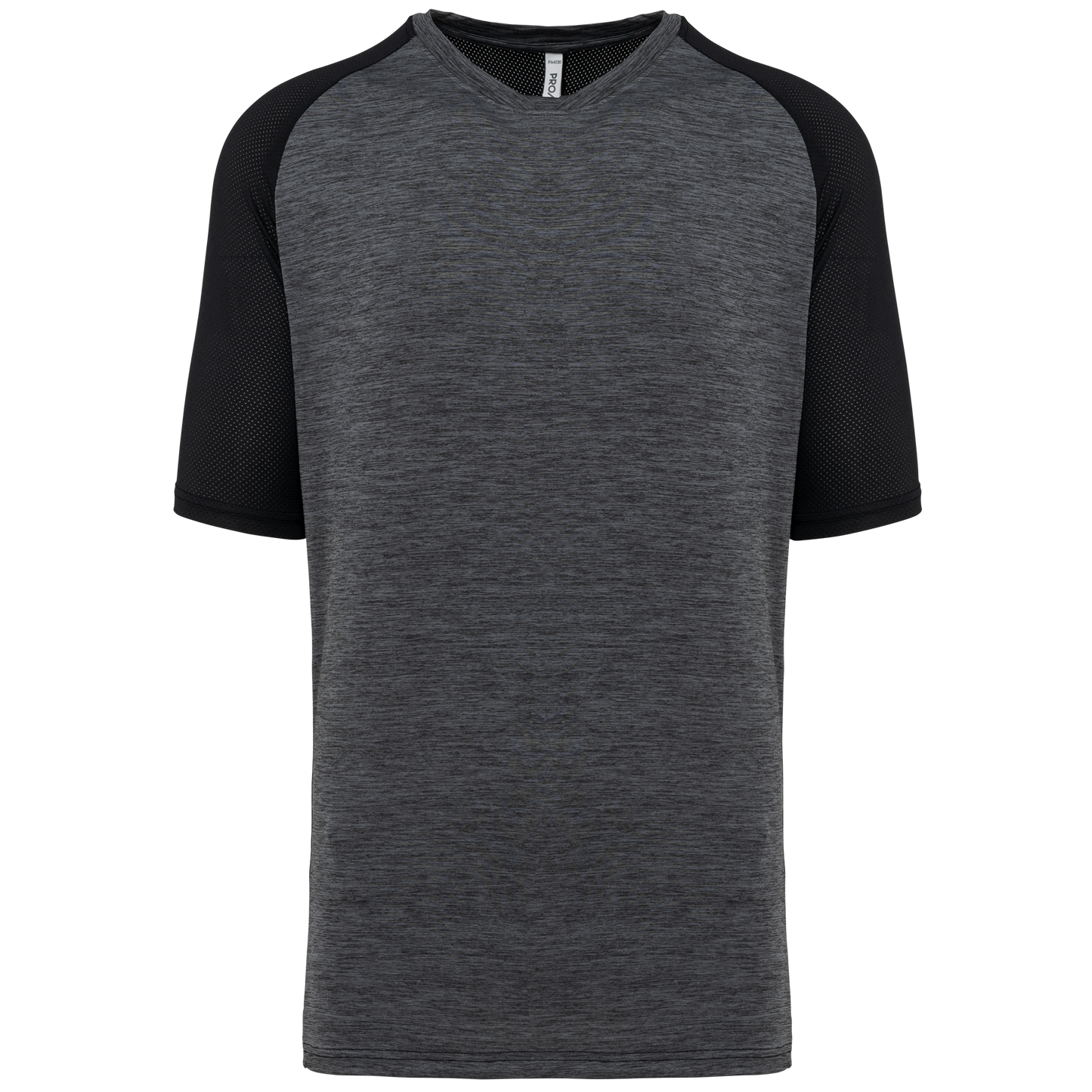 T-shirt uomo da padel bicolore maniche raglan (PA4030)